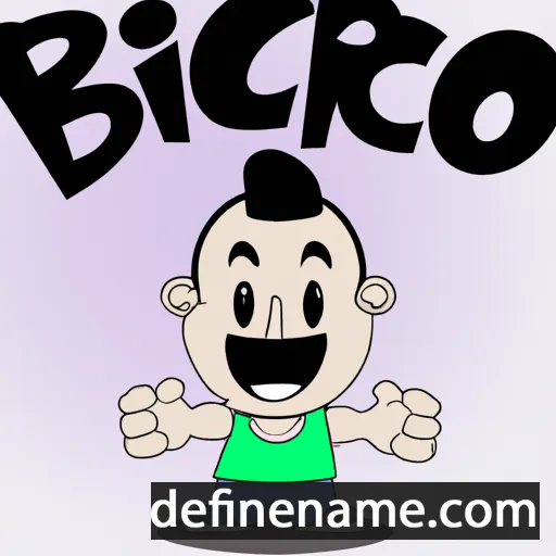 Brício cartoon