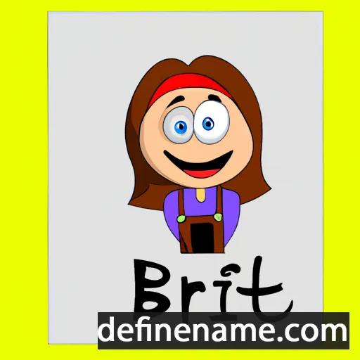 Bríet cartoon