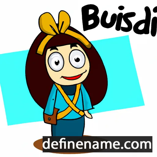 cartoon of the name Brînduşa