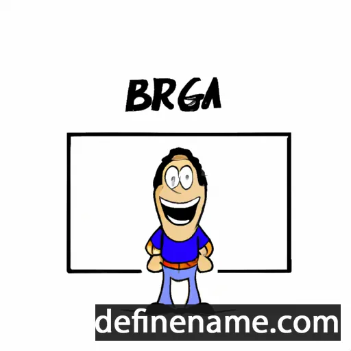 Briaga cartoon