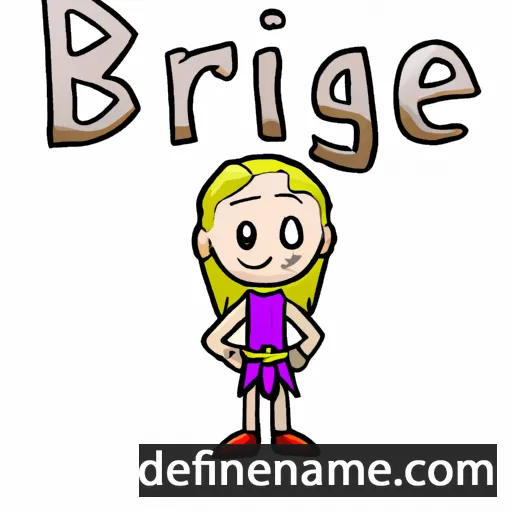 Briagell cartoon