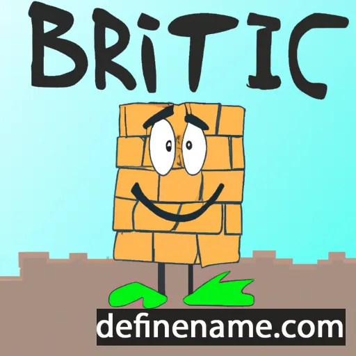 Brict cartoon