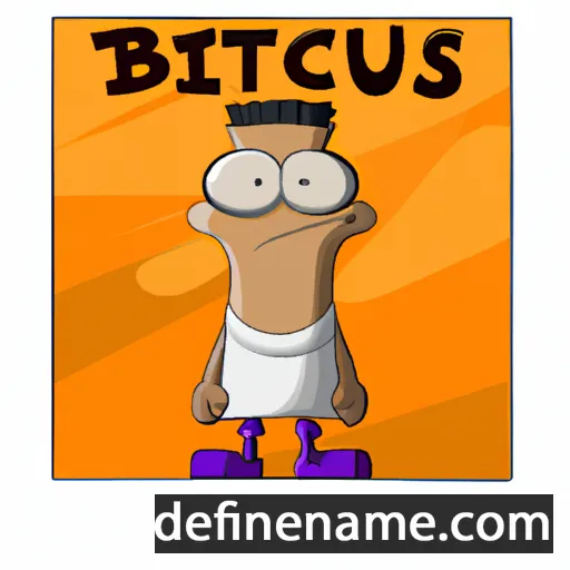 cartoon of the name Brictius