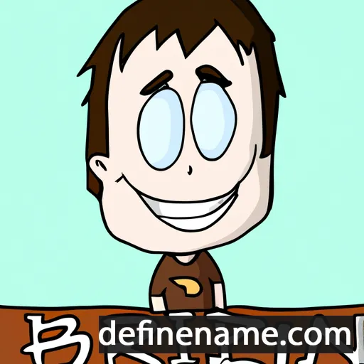 cartoon of the name Brien