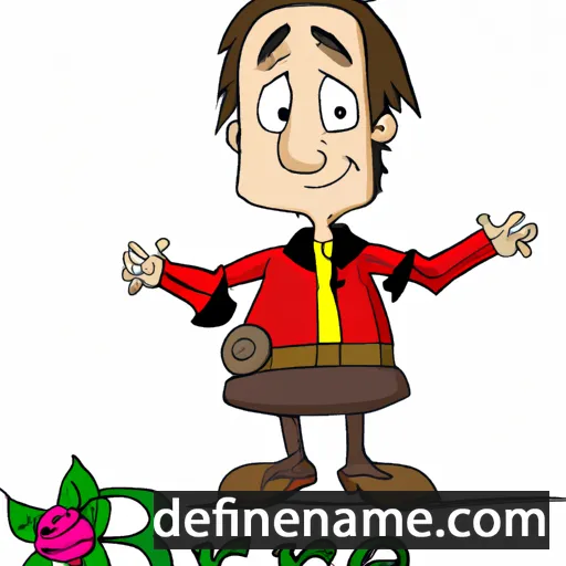 cartoon of the name Brier