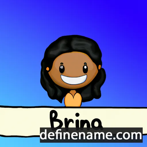 Brihana cartoon