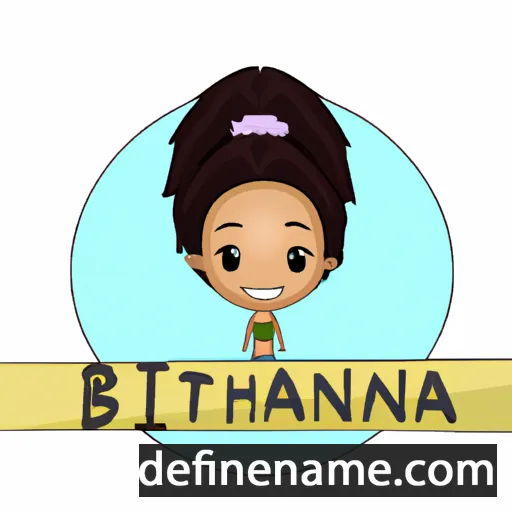 cartoon of the name Brihanna