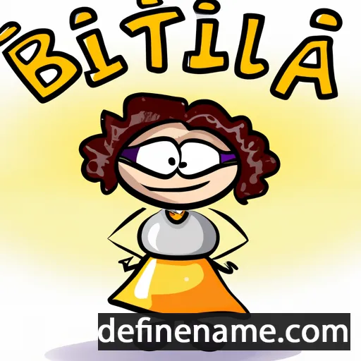 Brilheta cartoon