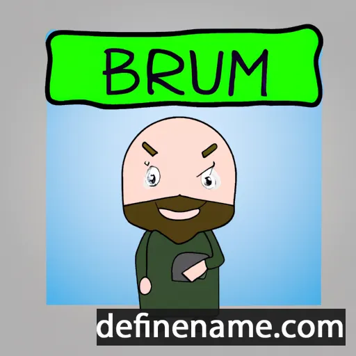 Brimrún cartoon