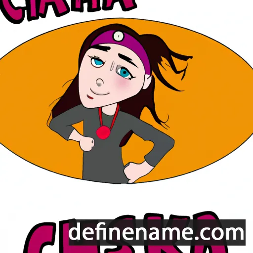 cartoon of the name Chaska