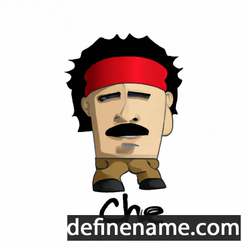 cartoon of the name Che