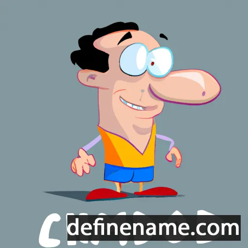 cartoon of the name Chedomir