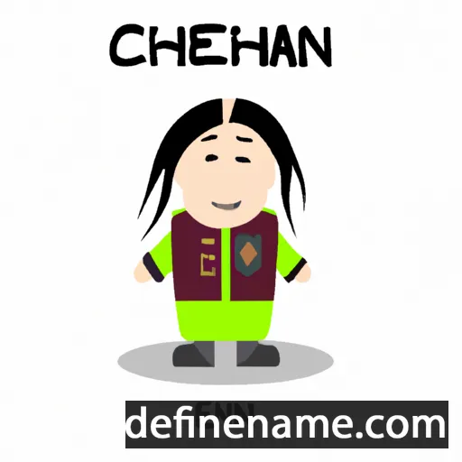 cartoon of the name Chenaniah