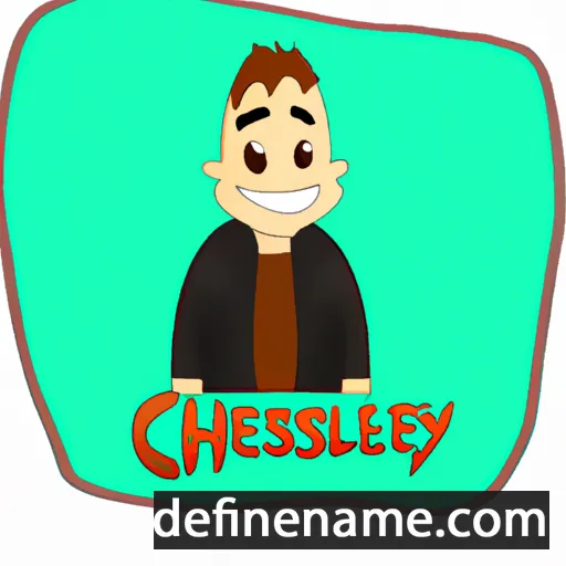 cartoon of the name Chesley