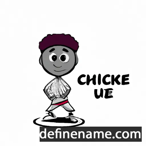 Chibuike cartoon