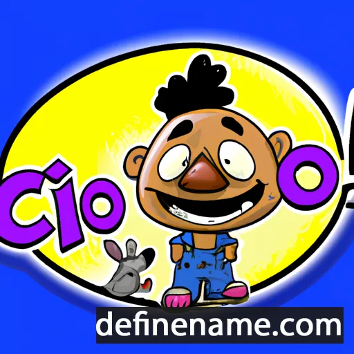 cartoon of the name Chico