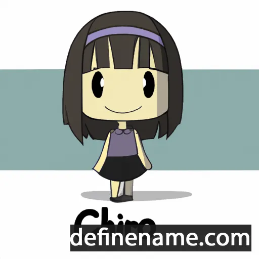 cartoon of the name Chihiro