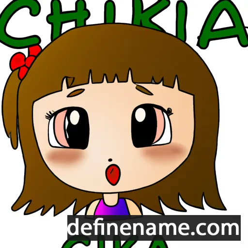 Chika cartoon