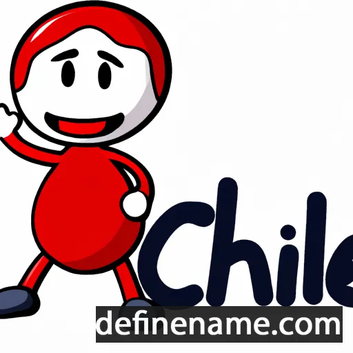 cartoon of the name Chile