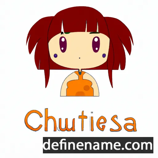 cartoon of the name Chinatsu