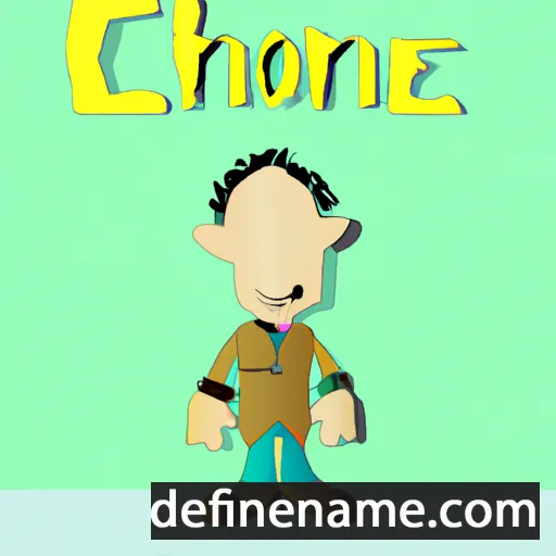 cartoon of the name Chione