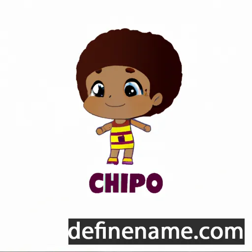 cartoon of the name Chipo