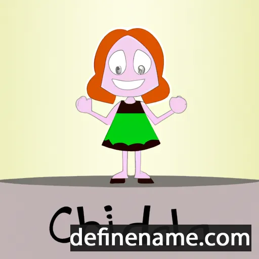 Chlodechilda cartoon