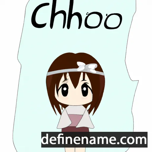 cartoon of the name Chōko