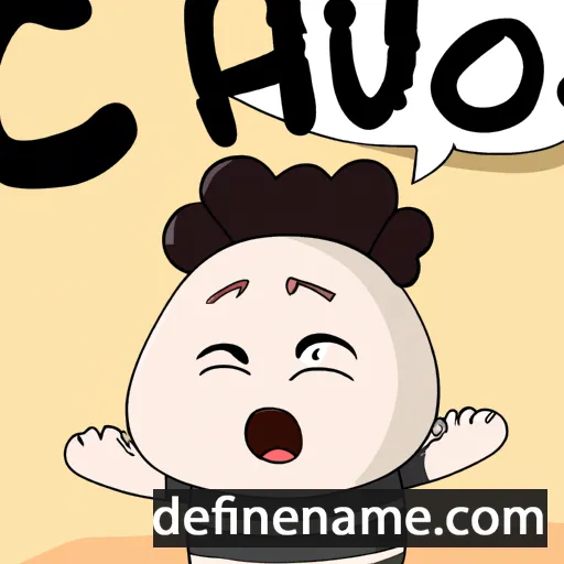 Chou cartoon