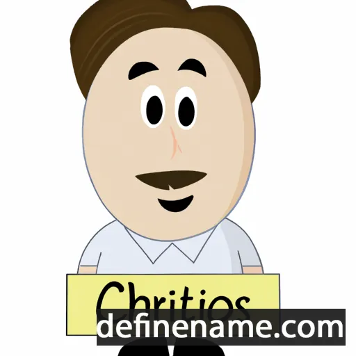 cartoon of the name Chrestos