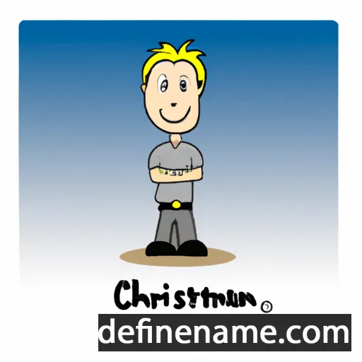 Christiaan cartoon