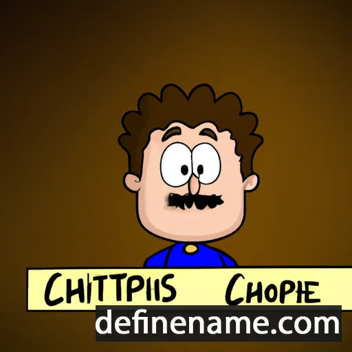 Christophe cartoon