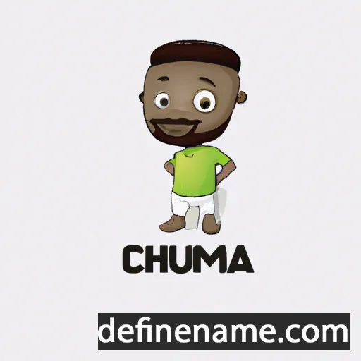 cartoon of the name Chukwuemeka