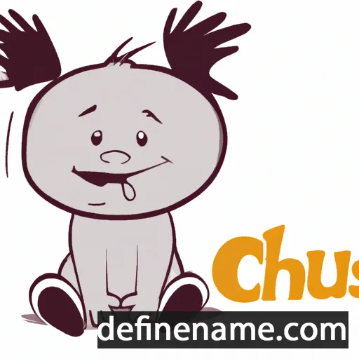 cartoon of the name Chus