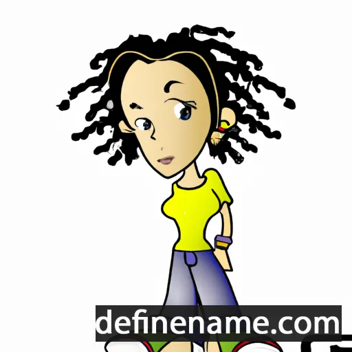 cartoon of the name Ciara