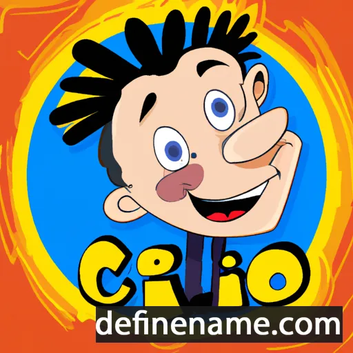 cartoon of the name Cirilo