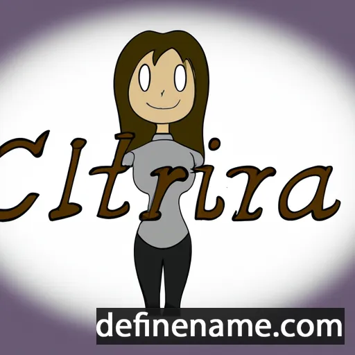 Claritia cartoon