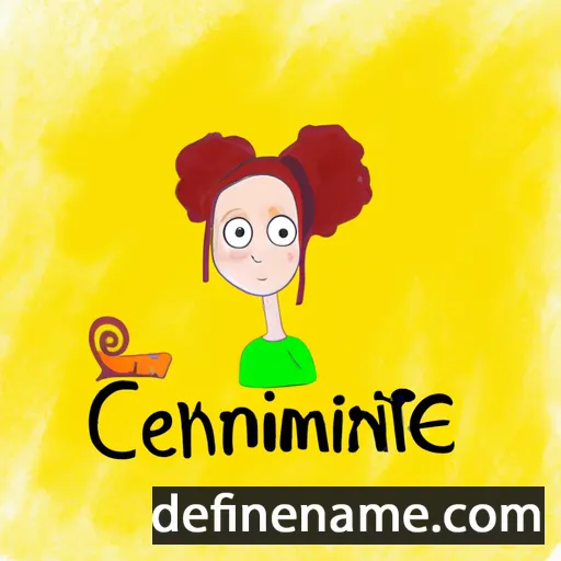 cartoon of the name Clémentine