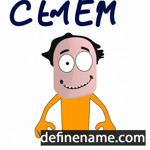 cartoon of the name Clem