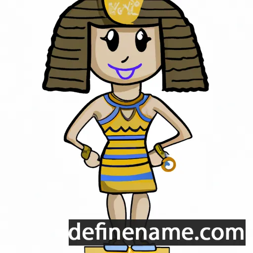 cartoon of the name Cleopatra