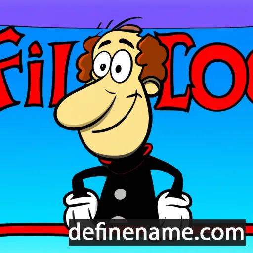 cartoon of the name Clifford