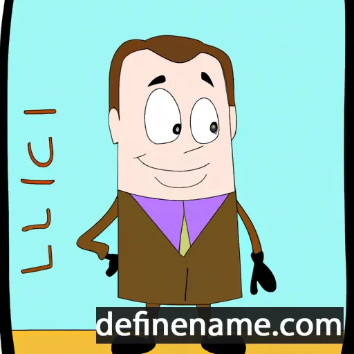 cartoon of the name Clive