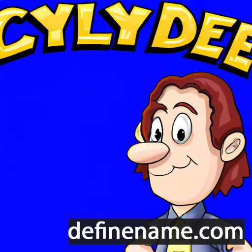 cartoon of the name Clyde