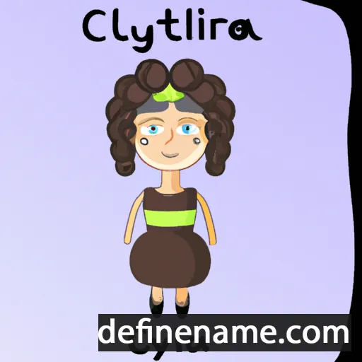 Clytia cartoon