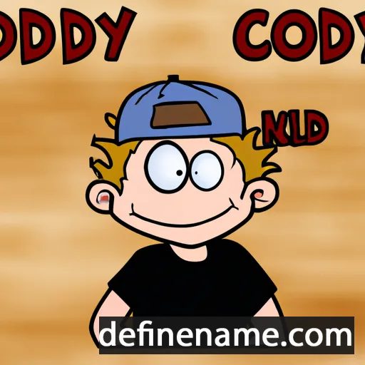 cartoon of the name Cody