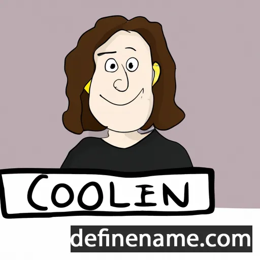 cartoon of the name Colleen