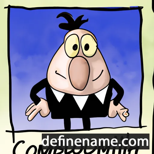 cartoon of the name Colombano