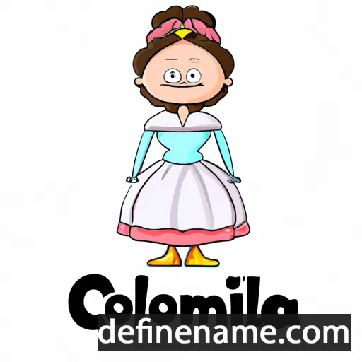 cartoon of the name Colombina