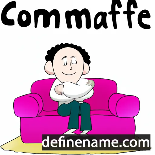 cartoon of the name Comfort