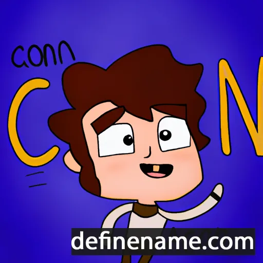 cartoon of the name Conán